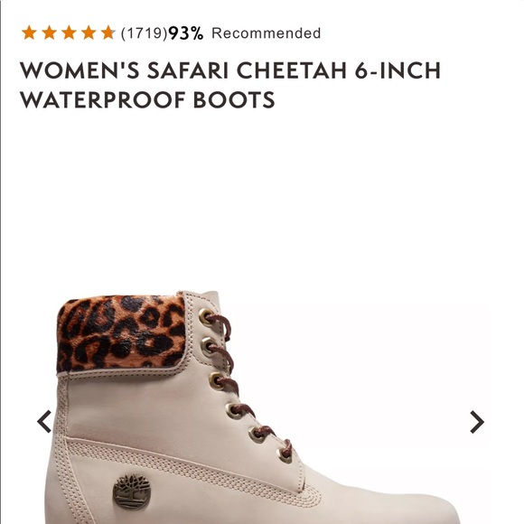 Leopard Timberlands - Picture 8 of 8